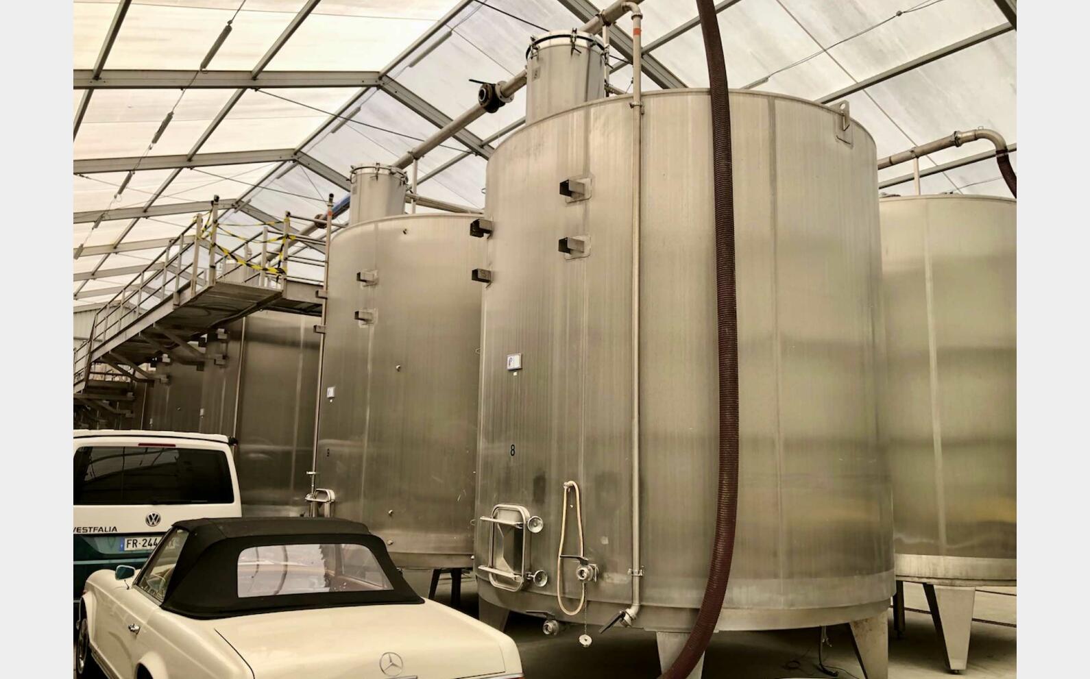Ss tank - Conical bottom 278 HL (27,800 litres) PROGRESSO