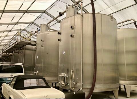 Ss tank - Conical bottom 278 HL (27,800 litres) PROGRESSO