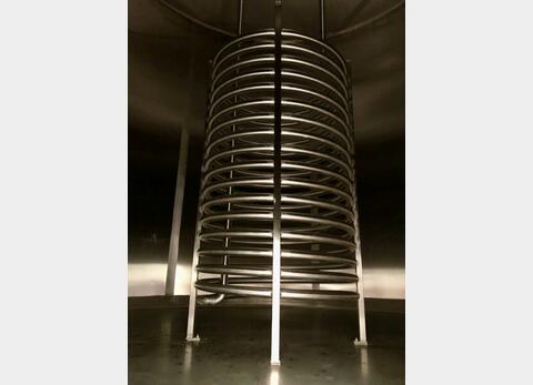Cuve inox - Fond conique sur pieds