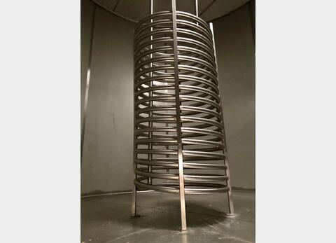 Cuve inox - Fond conique sur pieds