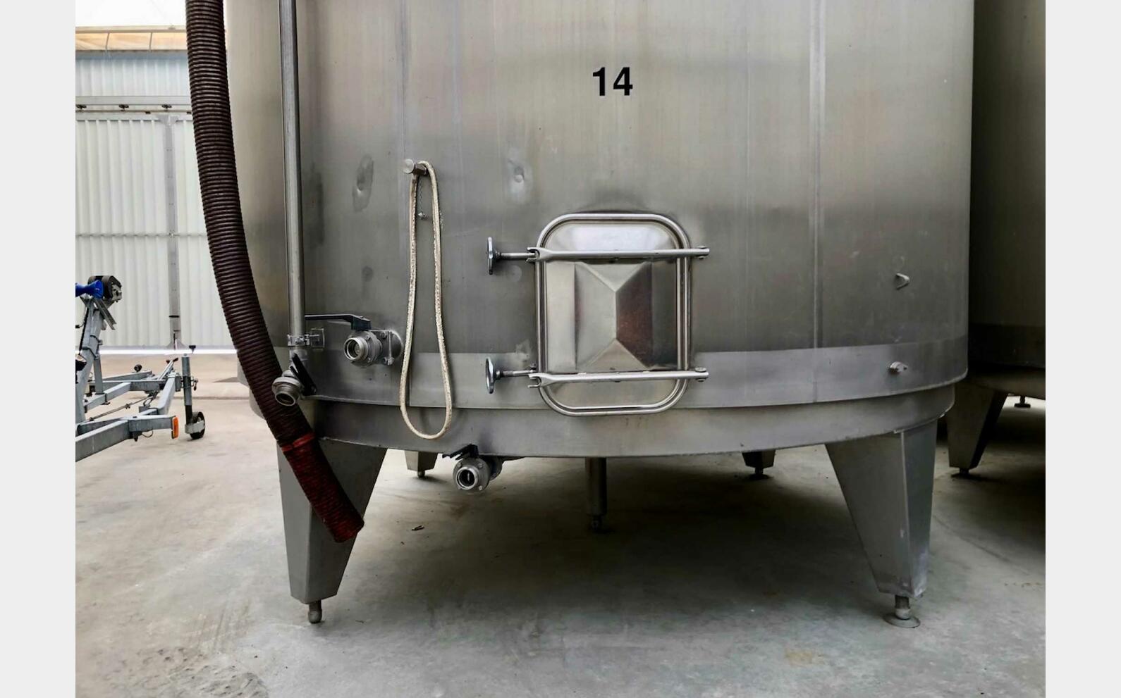 Ss tank - Conical bottom 278 HL (27,800 litres) PROGRESSO