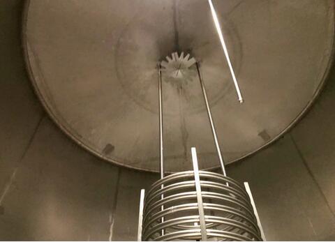 Stainless steel tank - Conical bottom on legs