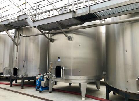 Cuve inox 304 avec Serpentin 207 HL (20 700 litres) PROGRESSO