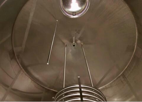 Cuve inox - Fond conique sur pieds