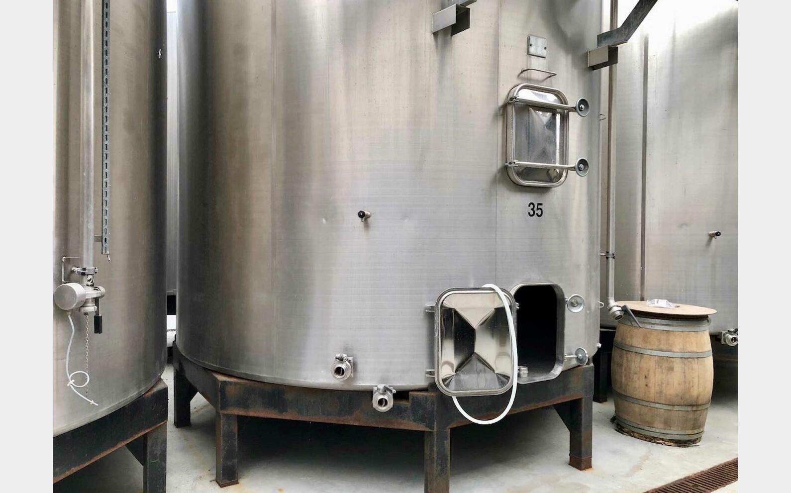 Cuve inox - Thermor&eacute;gul&eacute;e - Fond plat 251 HL (25 100 litres)