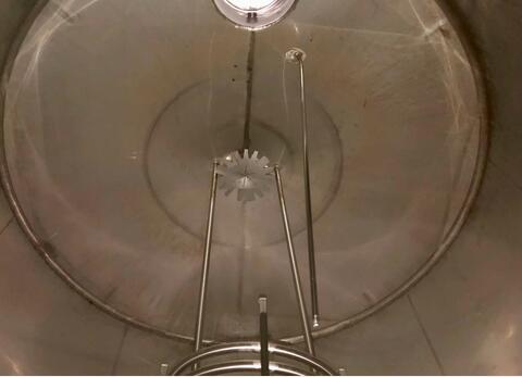 Stainless steel tank - Conical bottom on legs