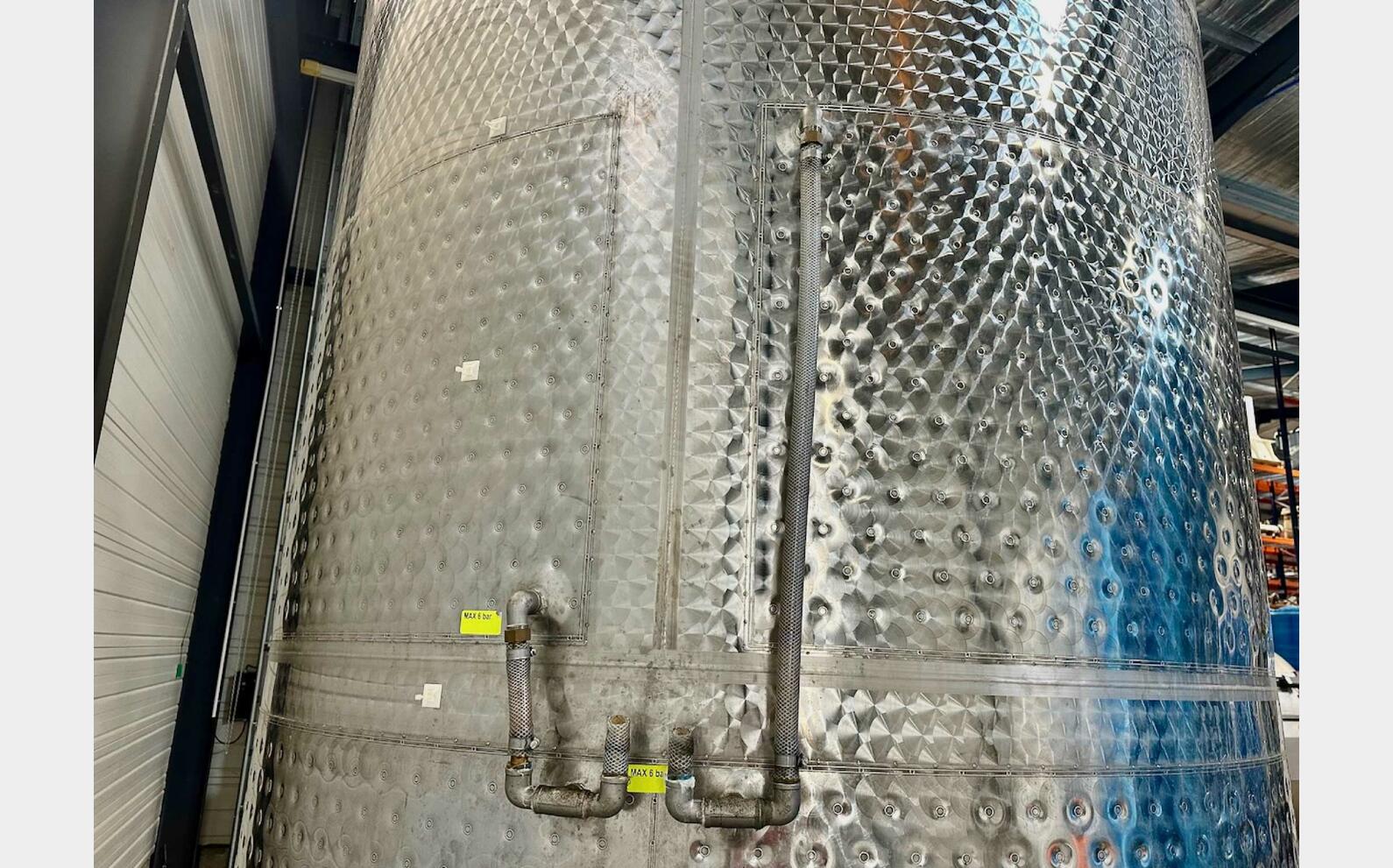 Cuve inox - Circuit nid d'abeilles 116 HL (11 600 litres) SKRLJ