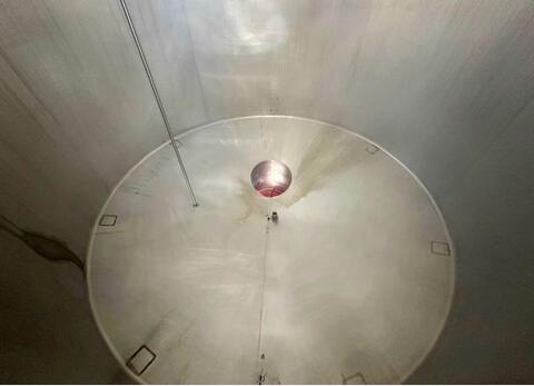 Cuve inox - Fermée - Thermorégulée - Fond plat