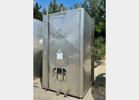Cuve inox - Rectangulaire - Stockage