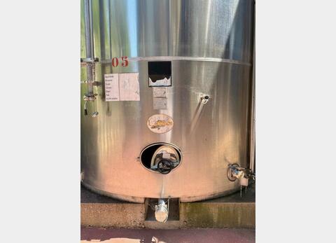 Cuve inox - Fond plat