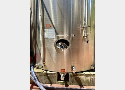 Cuve inox - Fond plat