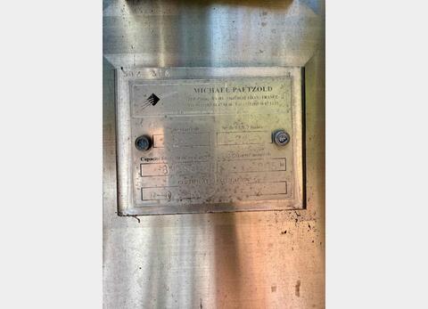 Cuve inox - Fond plat