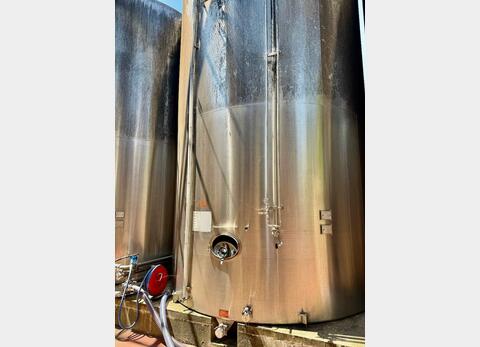 Cuve inox - Fond plat