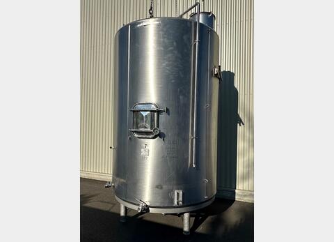 Cuve inox fermée - Thermorégulée