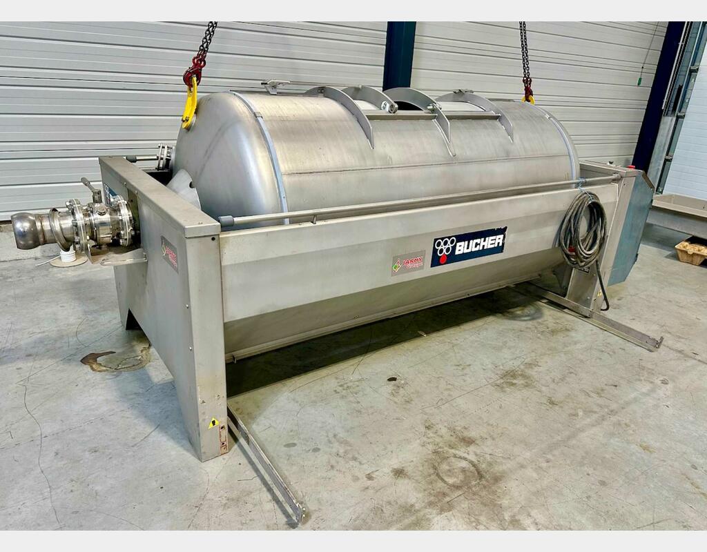 Pressoir - RPF 22 avec RA 22 HL (2 200 litres) BUCHER