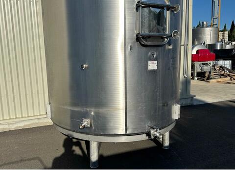 Cuve inox fermée - Thermorégulée