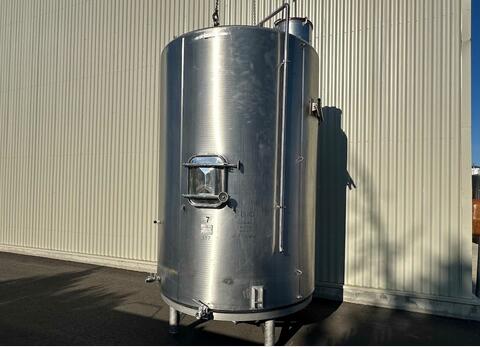 Cuve inox fermée - Thermorégulée