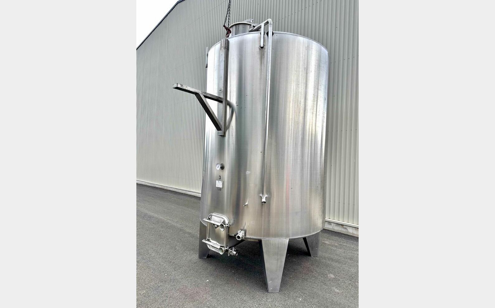 Cuve inox - Thermor&eacute;gul&eacute;e 140 HL (14 000 litres) STAI