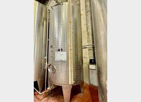 Cuve inox - Fond plat sur pieds 62 HL (6 200 litres) LAGOUARDE