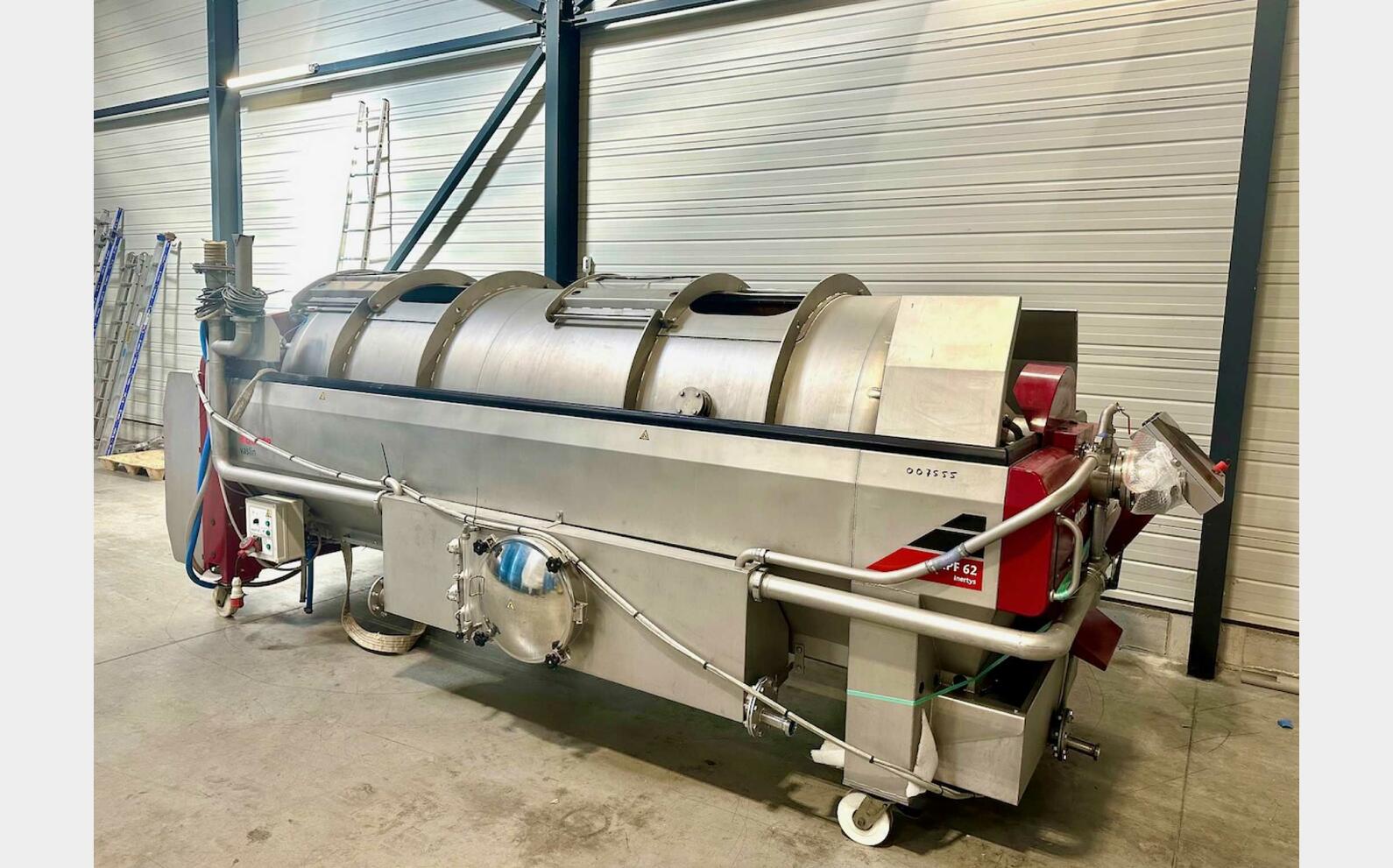 Pressoir - XPF 62 INERTYS 62 HL (6 200 litres) BUCHER