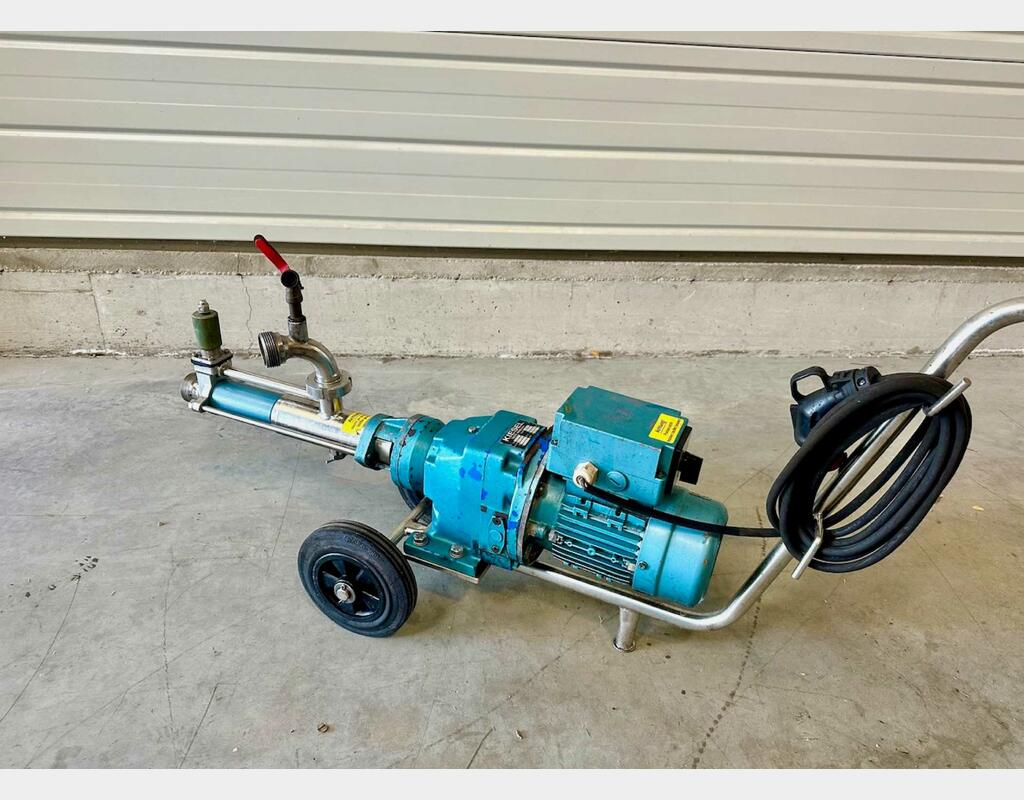 Stainless steel eccentric rotor pump - With mechanical variator