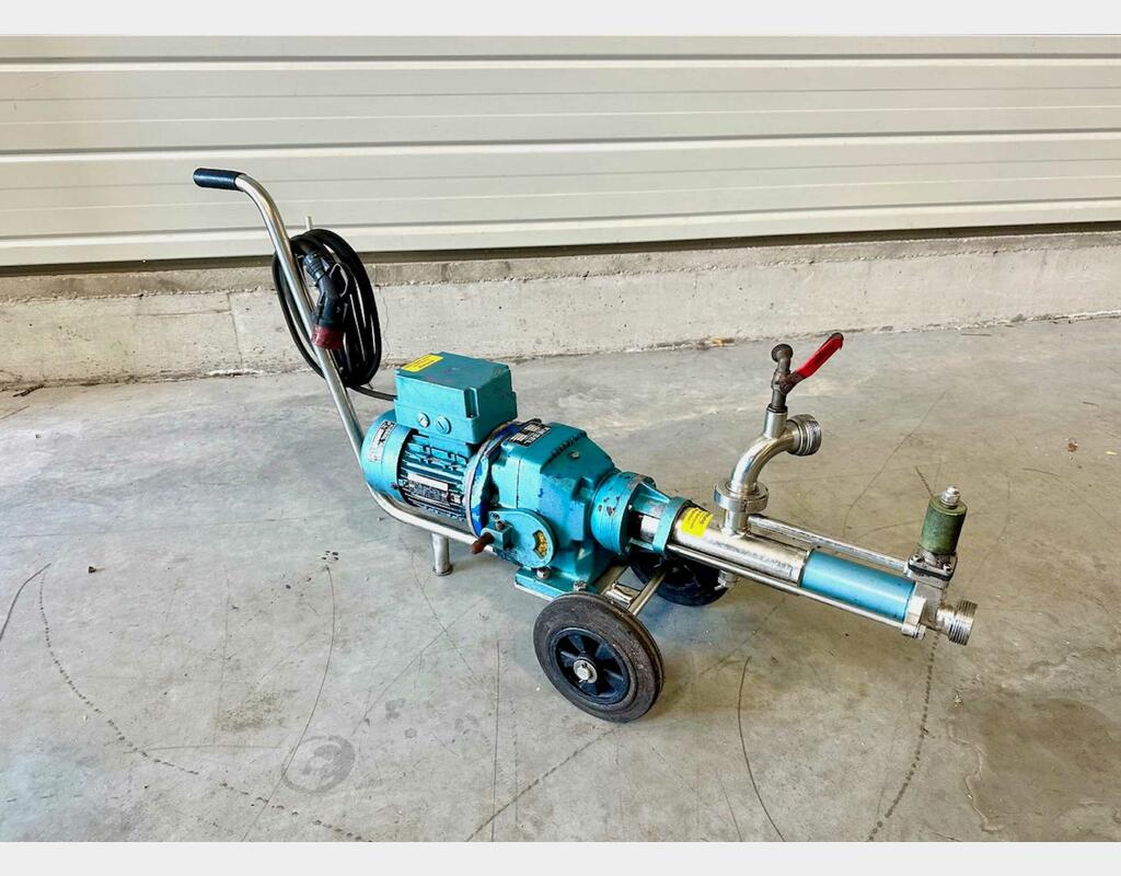 Stainless steel eccentric rotor pump - With mechanical variator