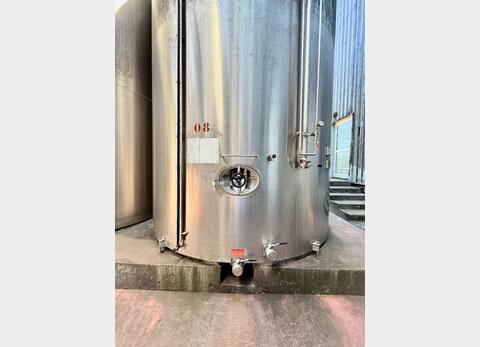Stainless steel tank - Flat bottom