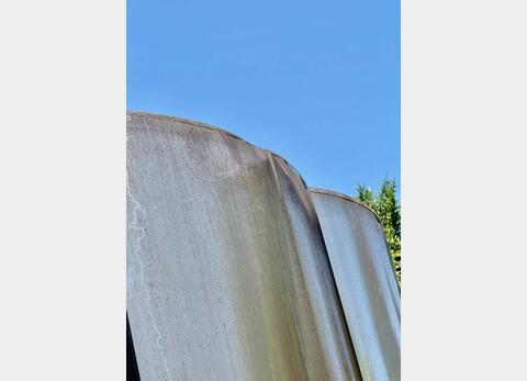 Stainless steel tank - Flat bottom