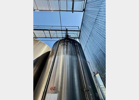 Cuve inox - Fond plat 513 HL (51 300 litres) RURALINOX