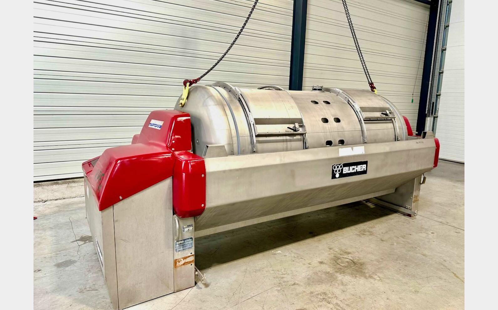 Pressoir - RPF 40 avec RA 40 HL (4 000 litres) BUCHER
