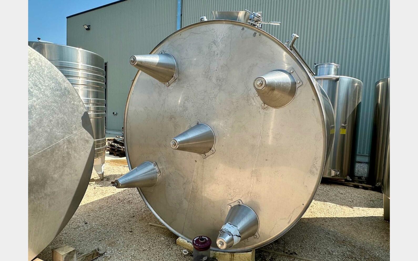 Cuve inox 316L - Thermor&eacute;gul&eacute;e 120 HL (12 000 litres) METALINOX