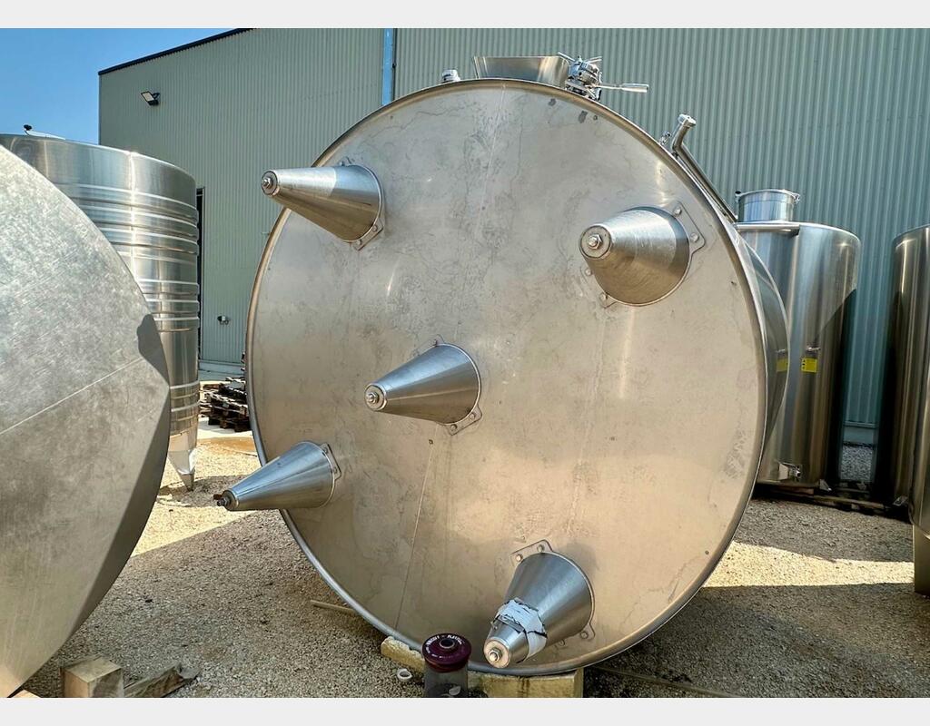Cuve inox 316L - Isolée et thermorégulée