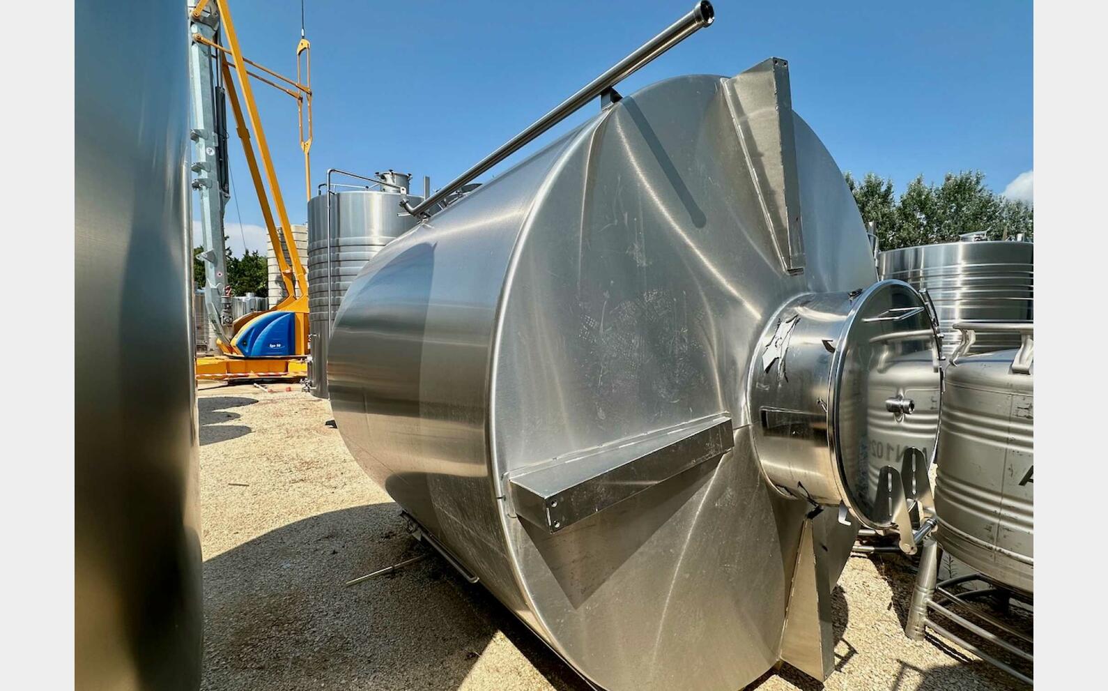 Cuve inox 316L - Thermor&eacute;gul&eacute;e 120 HL (12 000 litres) METALINOX