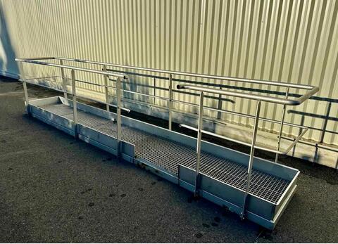 Lot passerelle inox