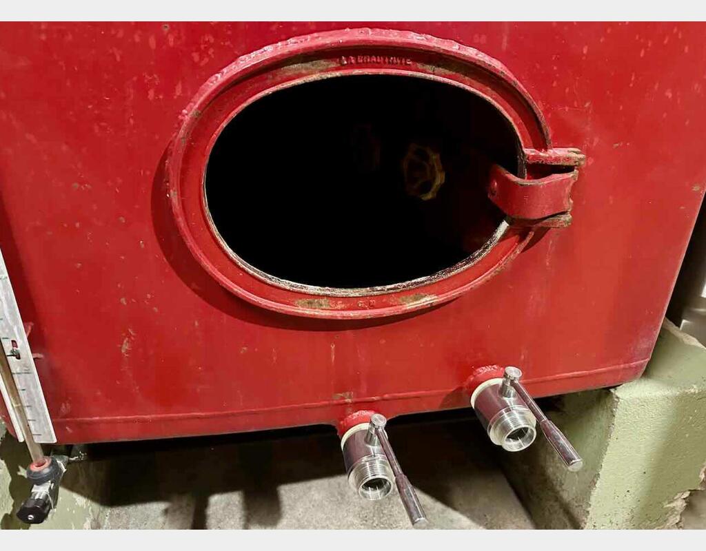 Coated steel tank - Spoon bottom