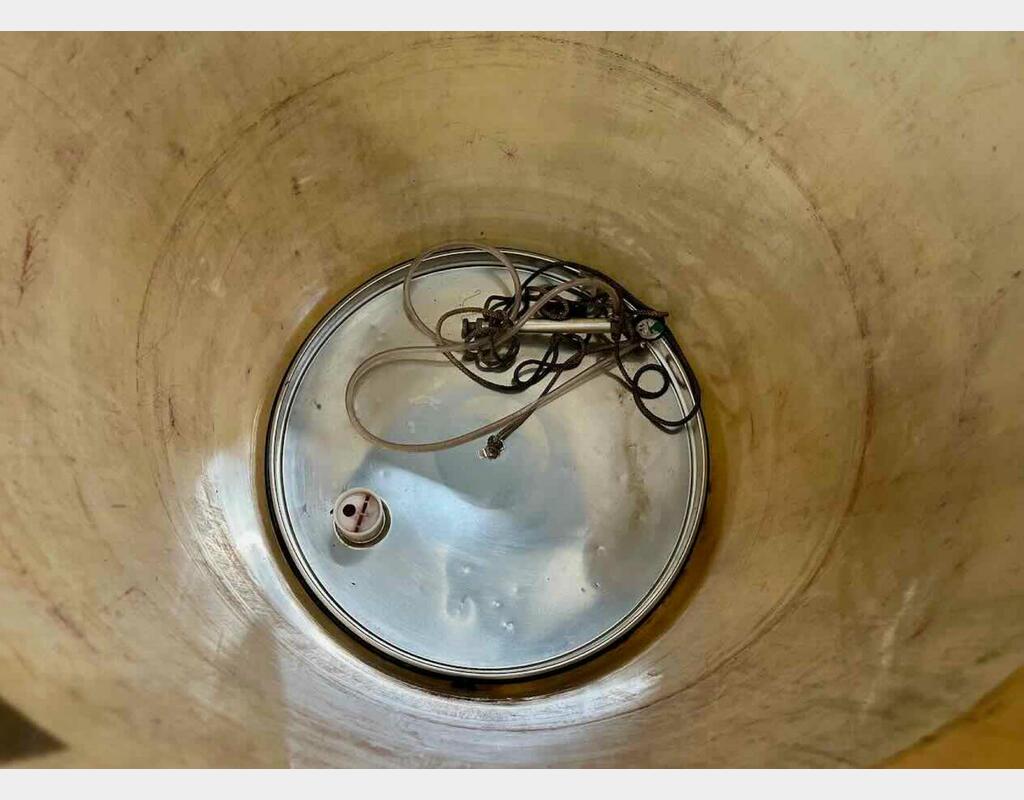 Cuve fibre de verre - Chapeau flottant - Fond plat