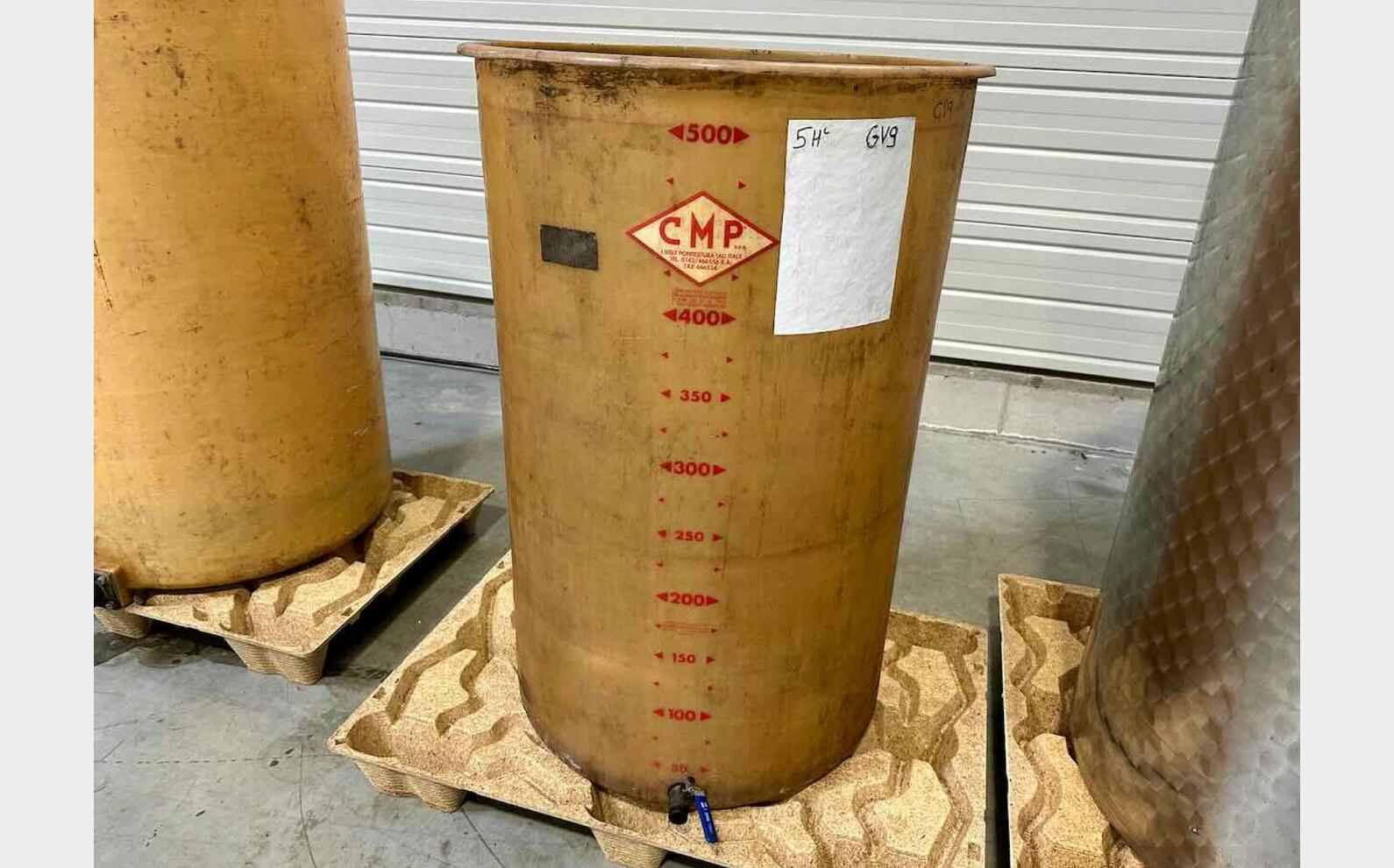Fibreglass tank - Floating lid 5 HL (500 litres) CMP