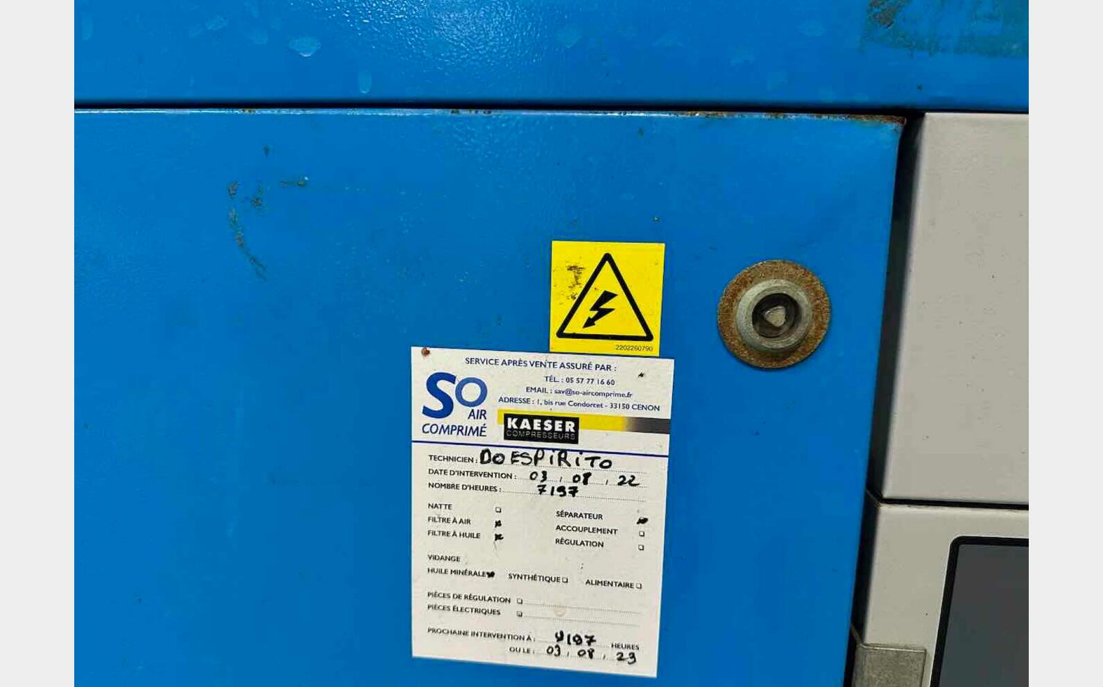 Compresseur - ROLL AIR 900 WORTHINGTON CREYSSENSAC