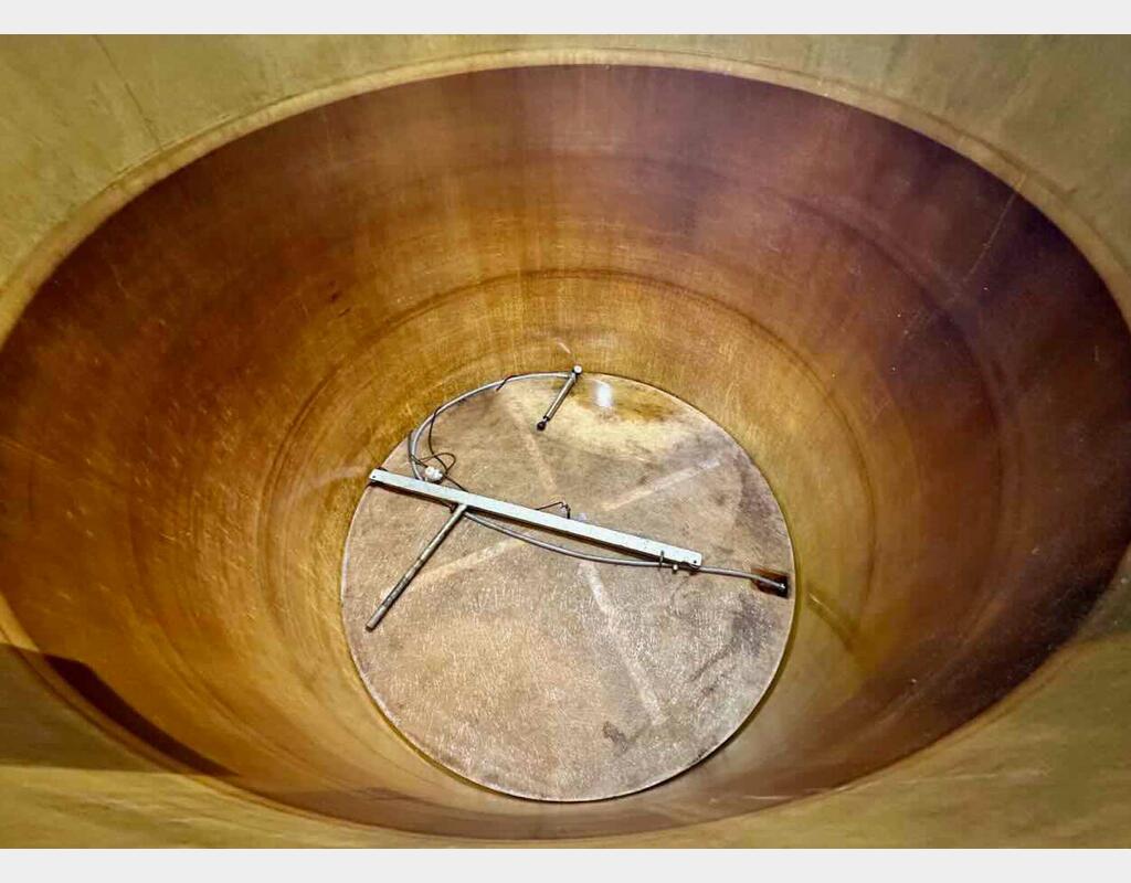 Cuve fibre de verre - Chapeau flottant - Fond plat