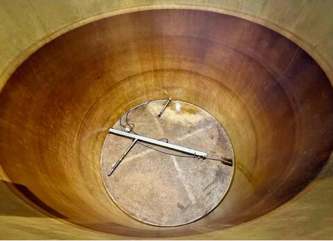 Fibreglass tank - Floating lid 30 HL (3,000 litres) SOVITEC