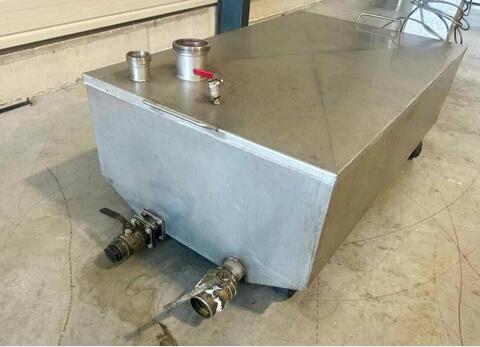 Stainless steel tank - On wheels 4 HL (400 litres)