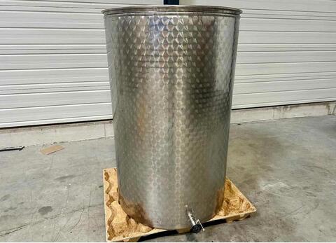 Cuve inox - Chapeau flottant 10 HL (1 000 litres)