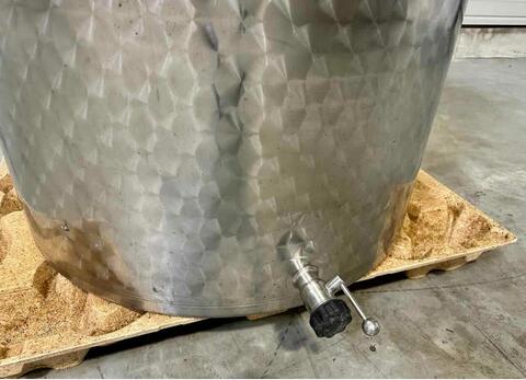Cuve inox - Chapeau flottant 10 HL (1 000 litres)