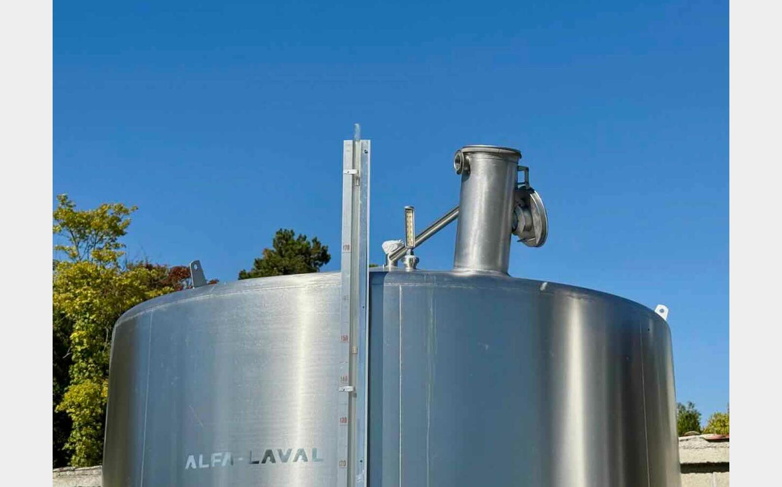 316L ss tank - Temperature-controlled 178 HL (17,800 litres) ALFA LAVAL