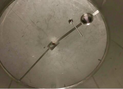 316L ss tank - Temperature-controlled - 2% inclined flat bottom 316L ss tank - Temperature-controlled - 2% inclined flat bottom