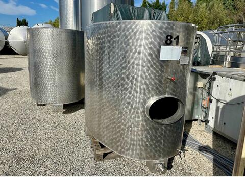 Cuve inox - Ovale 41 HL (4 100 litres) LAGOUARDE
