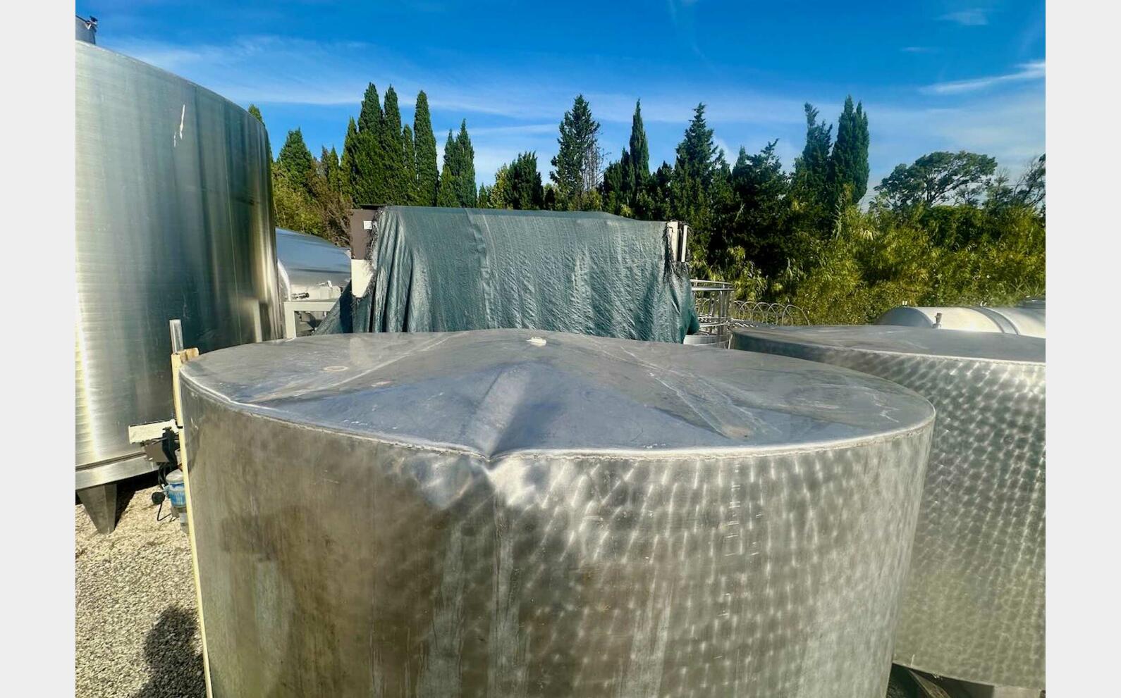 Ss tank - Oval 41 HL (4,100 litres) LAGOUARDE