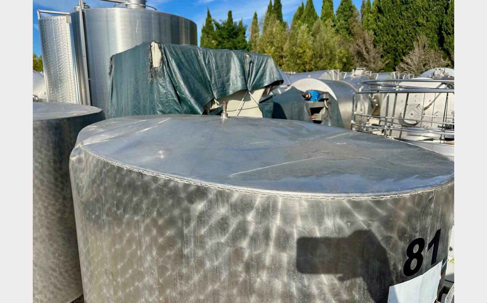 Ss tank - Oval 41 HL (4,100 litres) LAGOUARDE