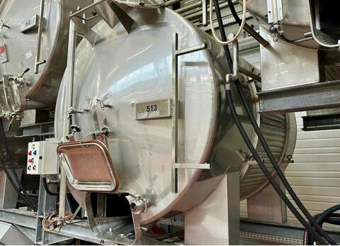 Cuve inox sur bers - Horizontale