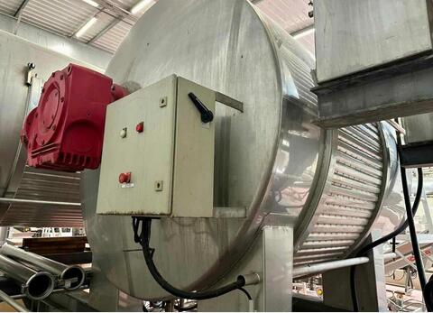 Cuve inox sur bers - Horizontale